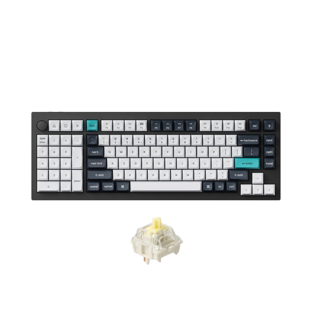Bàn phím cơ không dây Southpaw Keychron Q12 Max RGB Hotswap (Gateron Sw)