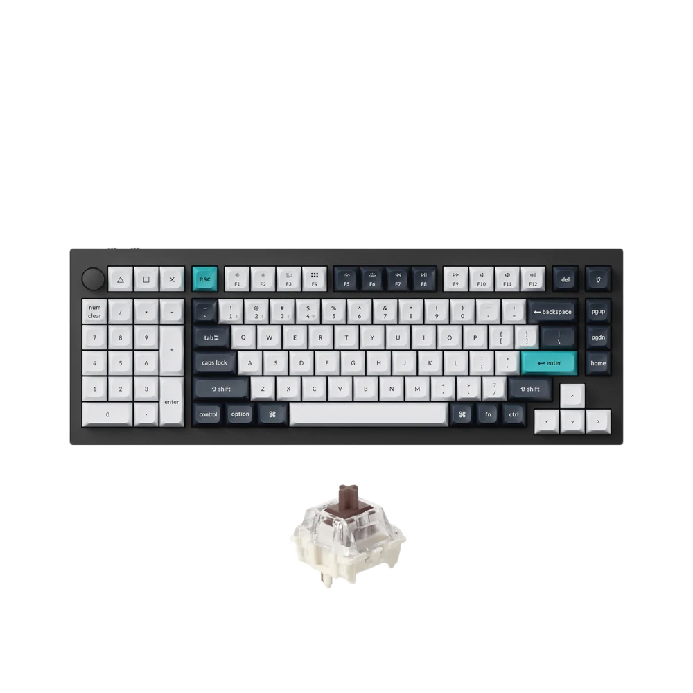 Bàn phím cơ không dây Southpaw Keychron Q12 Max RGB Hotswap (Gateron Sw)