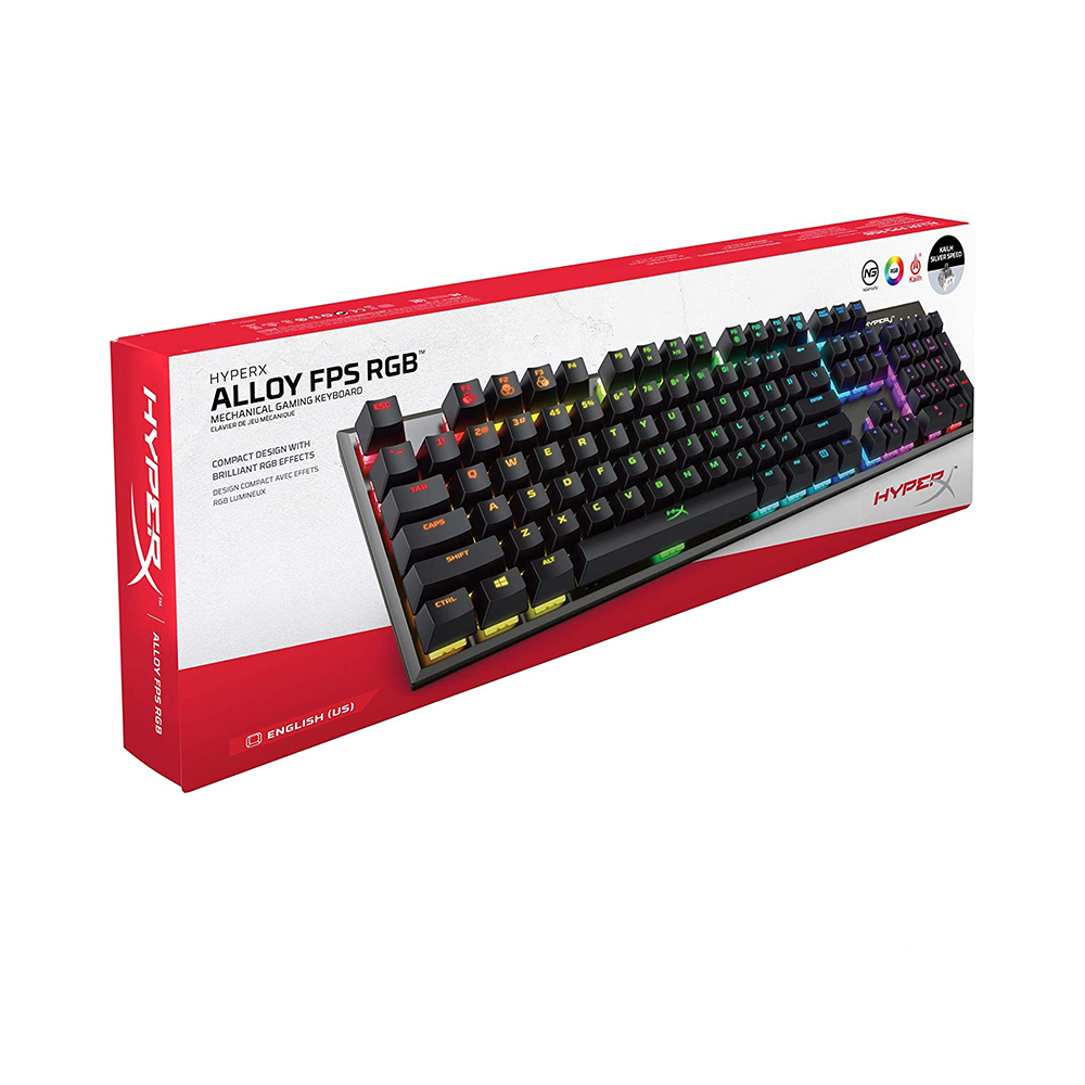 Bàn phím cơ HyperX Alloy FPS RGB HX-KB1SS2-US