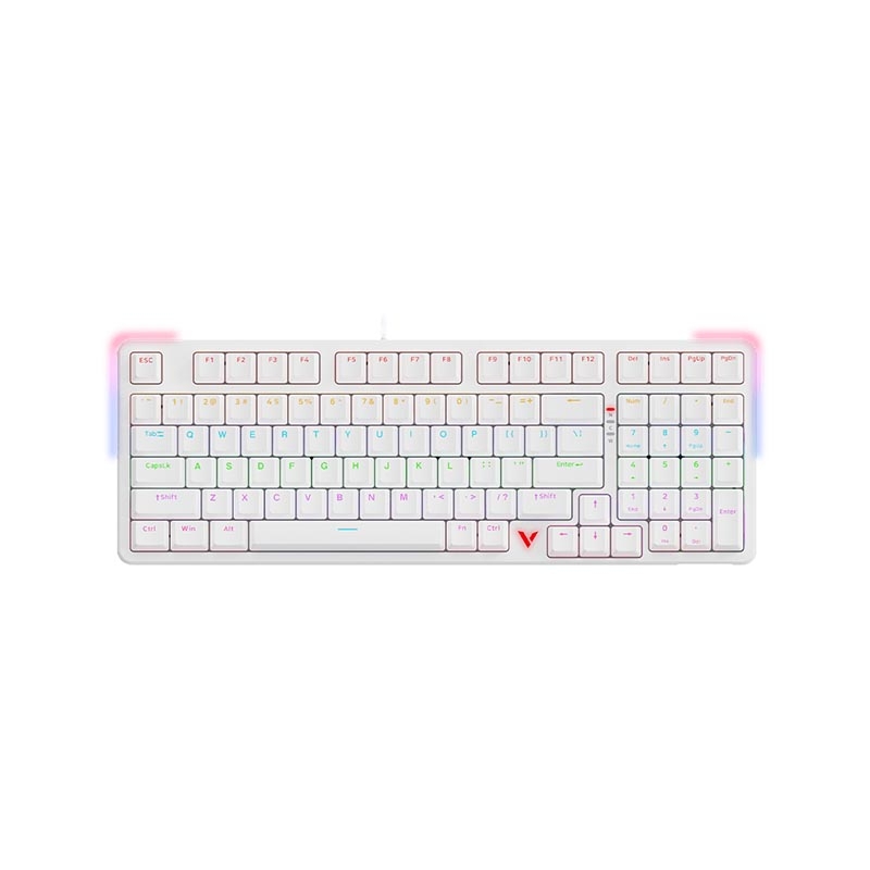 Bàn phím cơ Rapoo V500 Pro-98 2024 White Edition Multi Led (Rapoo Sw)