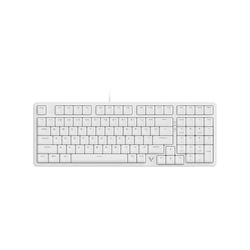 Bàn phím cơ Rapoo V500 Pro-98 2024 White Edition Multi Led (Rapoo Sw)