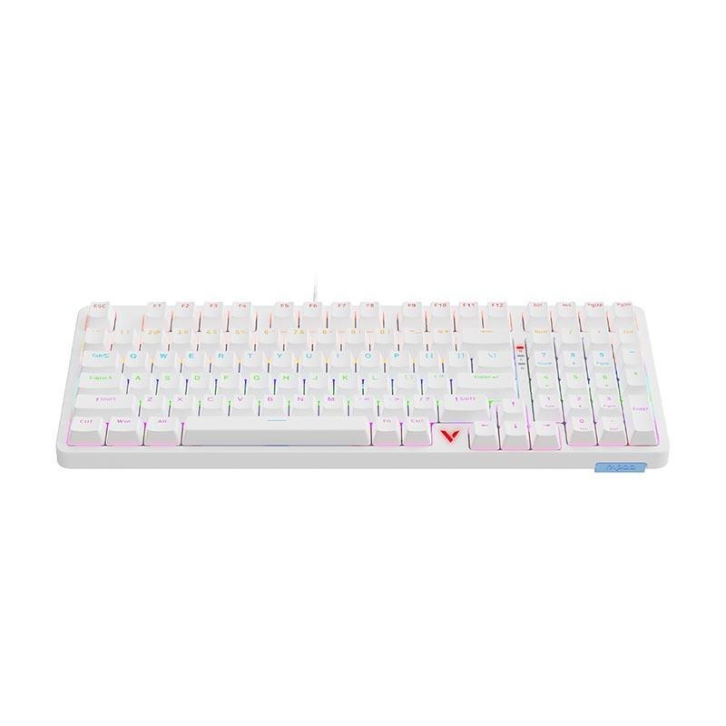 Bàn phím cơ Rapoo V500 Pro-98 2024 White Edition Multi Led (Rapoo Sw)
