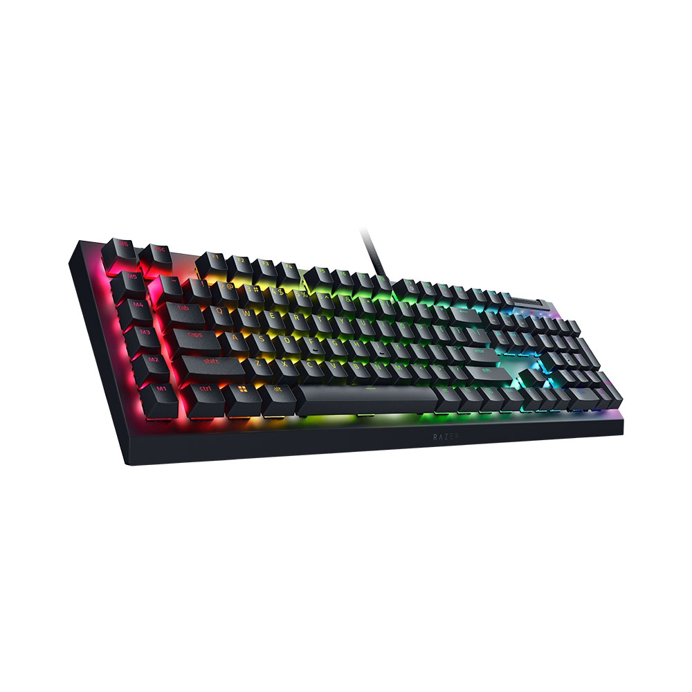 Bàn phím cơ Razer BlackWidow V4 X RGB Razer Switch Green/ Yellow