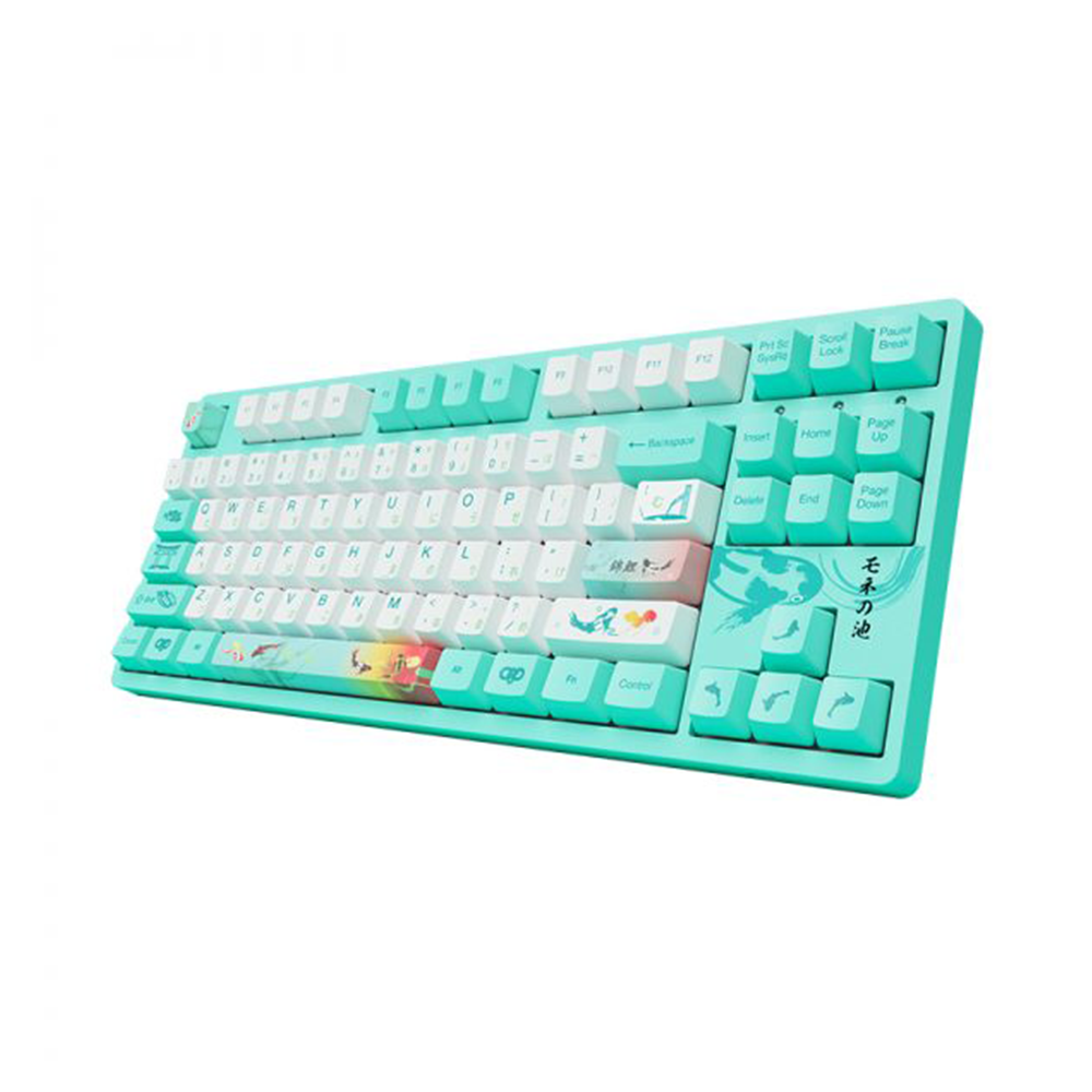 Bàn phím cơ TKL AKKO 3087v2 Monet’s Pond (Akko Sw V2)