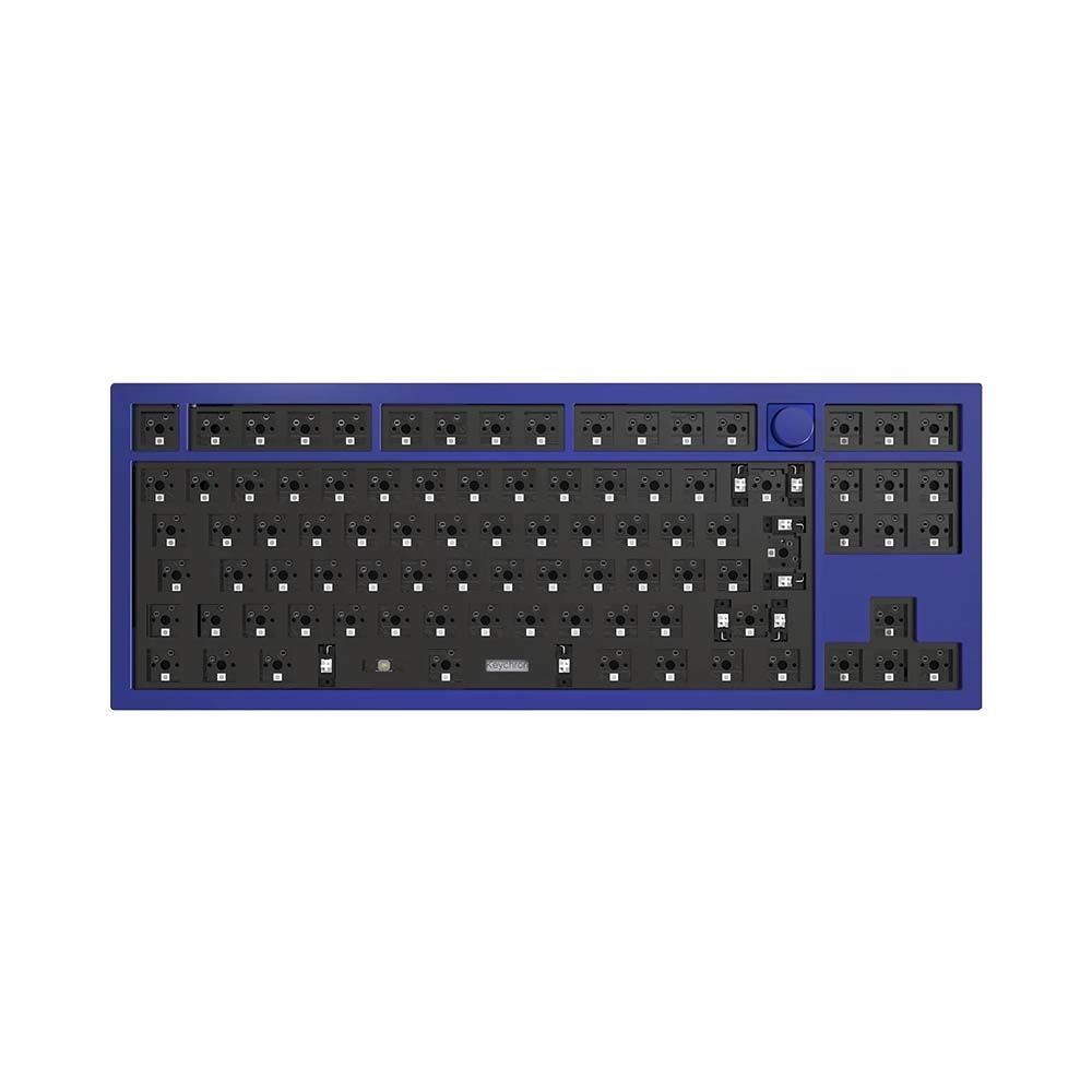 Bàn phím cơ TKL Keychron Q3 Full Assembled Knob Navy Blue Gateron G Pro Red Q3-O1