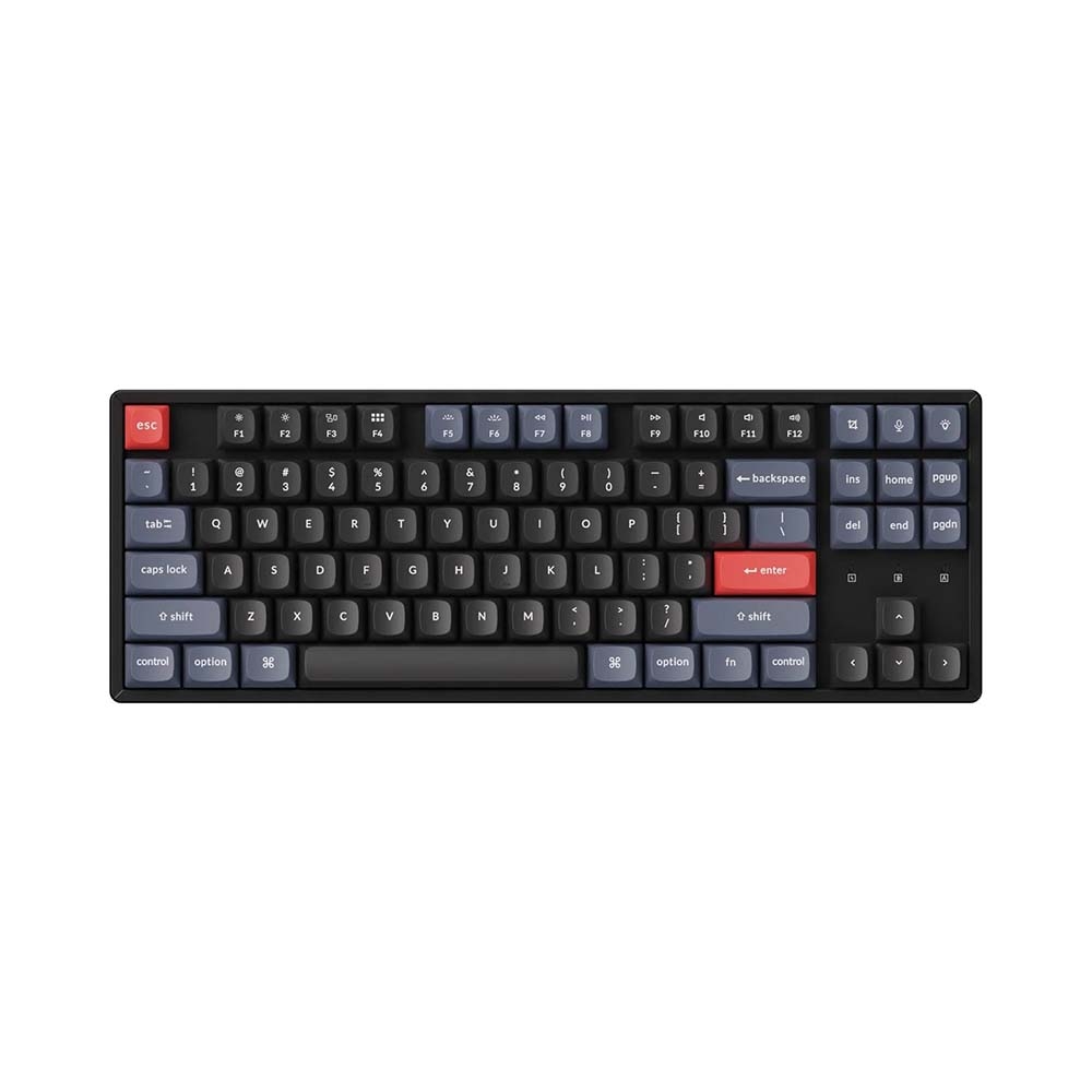 Bàn phím cơ không dây TKL Keychron K8 Pro Version B Aluminum Frame RGB Hotswap (Gateron Sw)