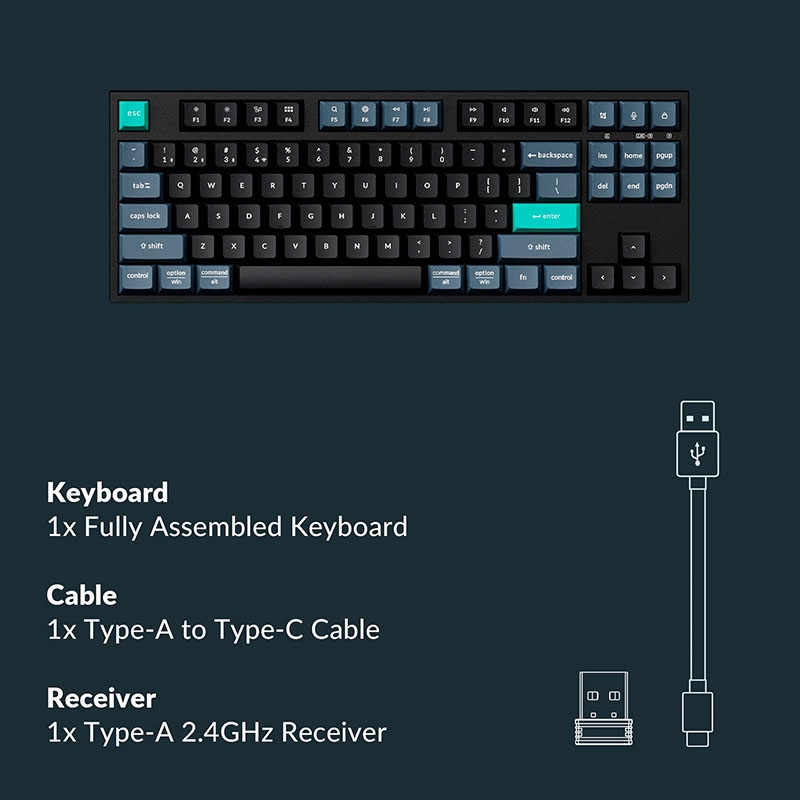 Bàn phím không dây Keychron B33 Silent Wireless