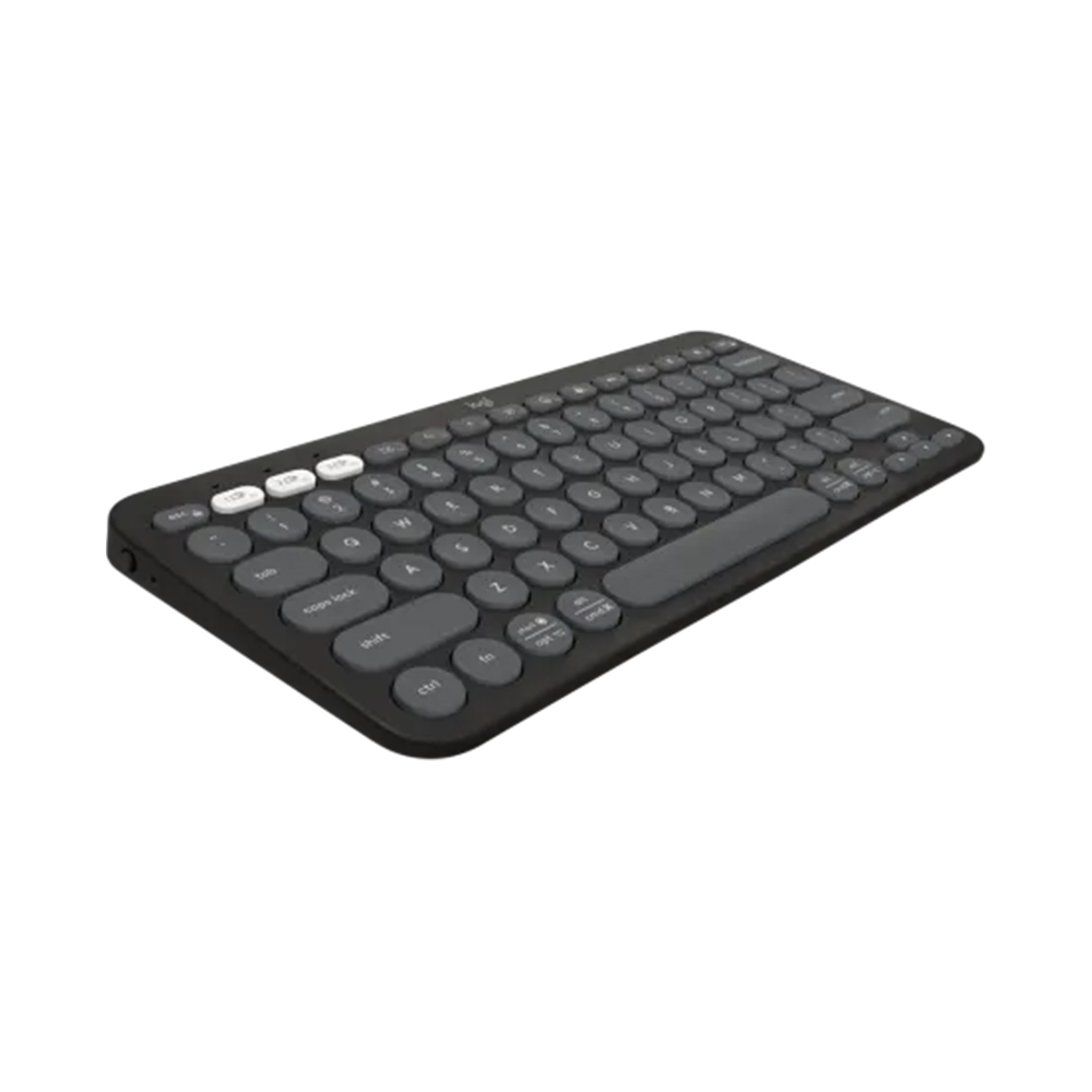 Bàn phím Không dây Logitech Pebble Keys 2 K380s Multi-Device Tonal Graphite 920-011753