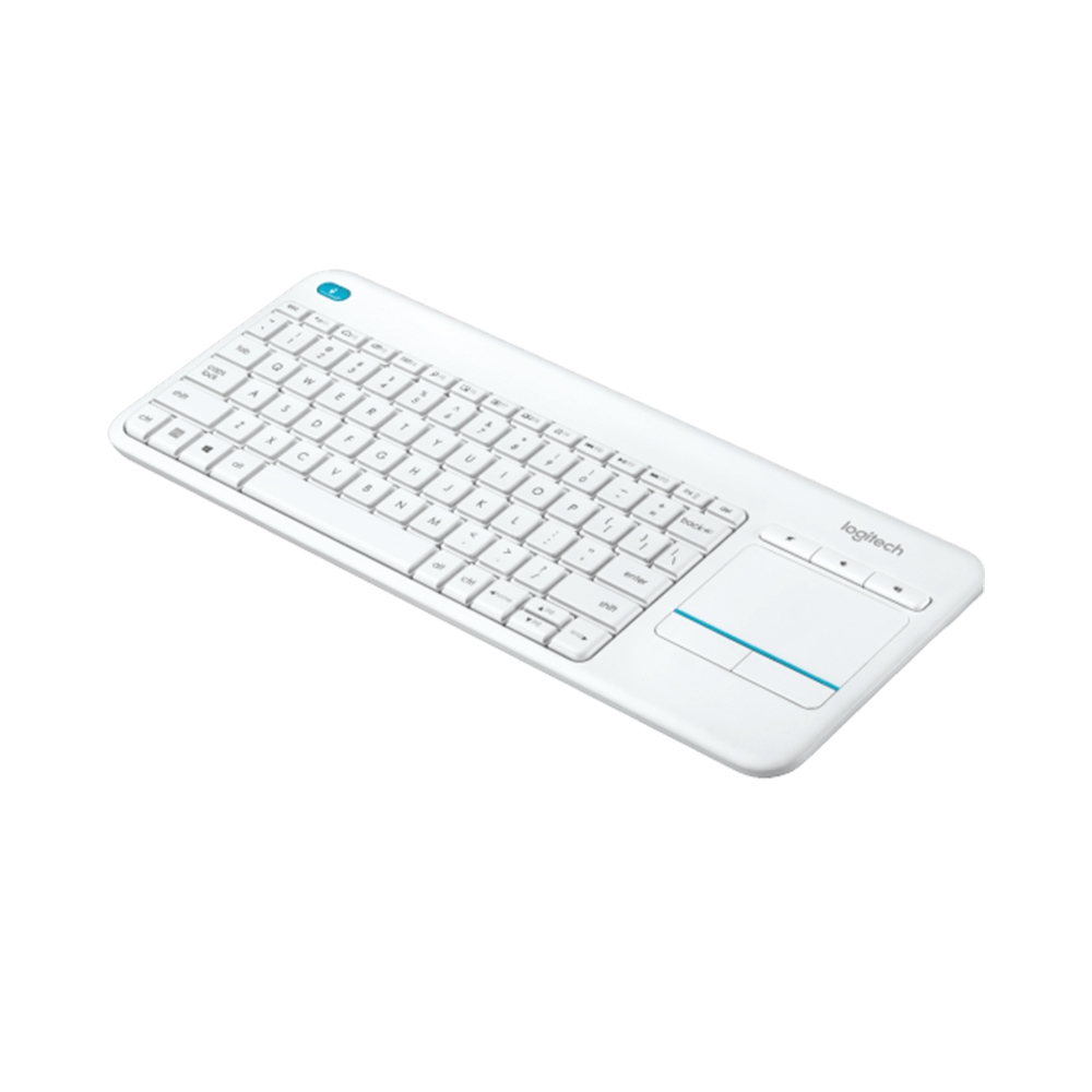 Bàn phím không dây Touchpad Logitech K400 Plus White 920-007166