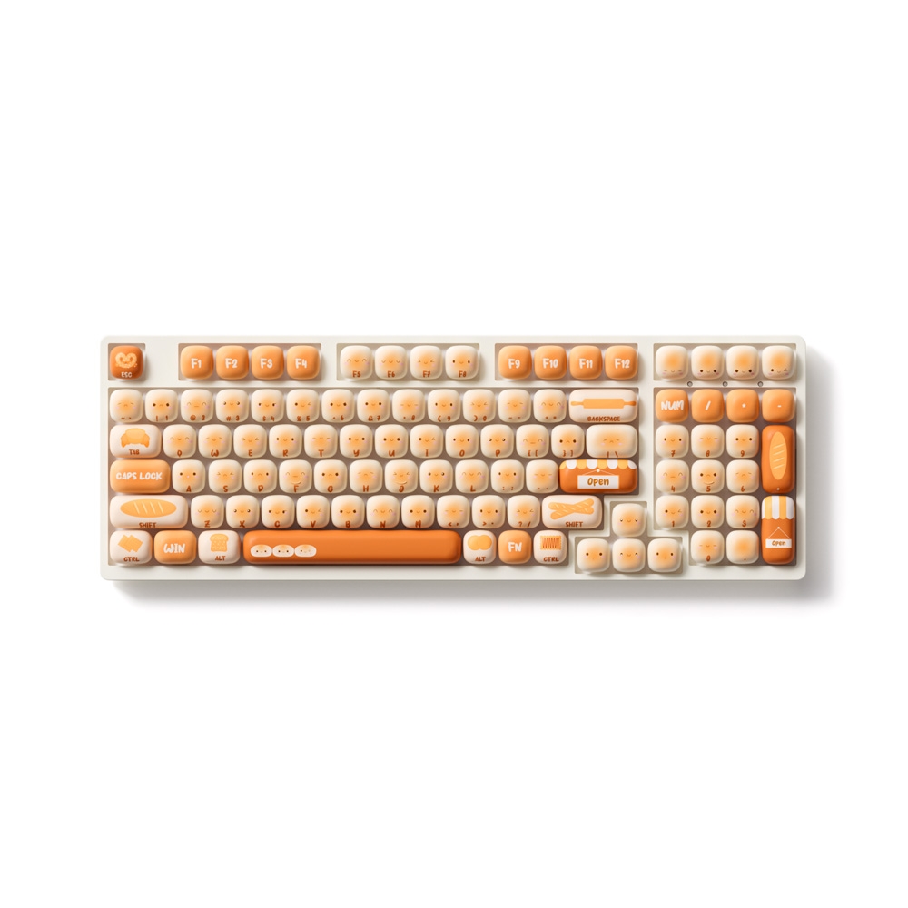 Bộ Keycap Akko Bun Wonderland PBT Dyesub MOG Profile