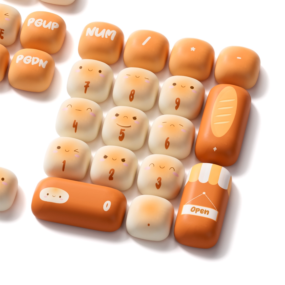 Bộ Keycap Akko Bun Wonderland PBT Dyesub MOG Profile