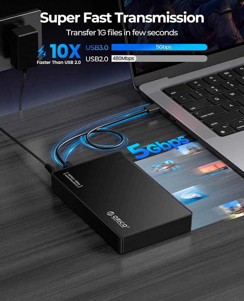 Box ổ cứng 3.5 inch USB 3.0 Orico 3588US3