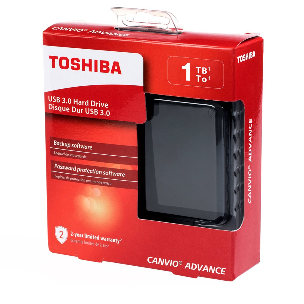 Ổ cứng di động Toshiba Canvio Advance 1TB USB 3.0 HDTC910AK3AA