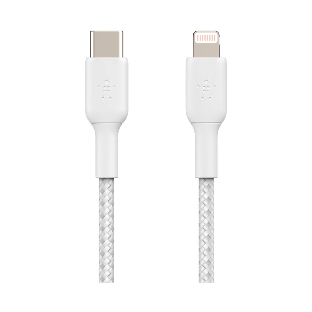 Cáp Belkin BoostCharge MFi USB-C to Lightning 30W 1M Vỏ Dù