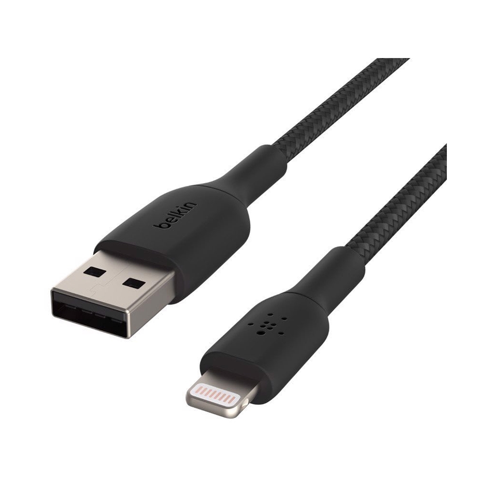 Cáp sạc Belkin BoostCharge MFi USB-A to Lightning 12W 2M Vỏ Dù