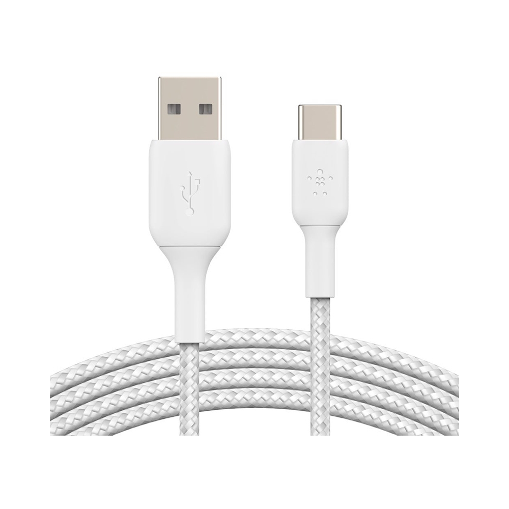 Cáp sạc Belkin BoostCharge USB-C to USB-A 12W 2M Vỏ Dù