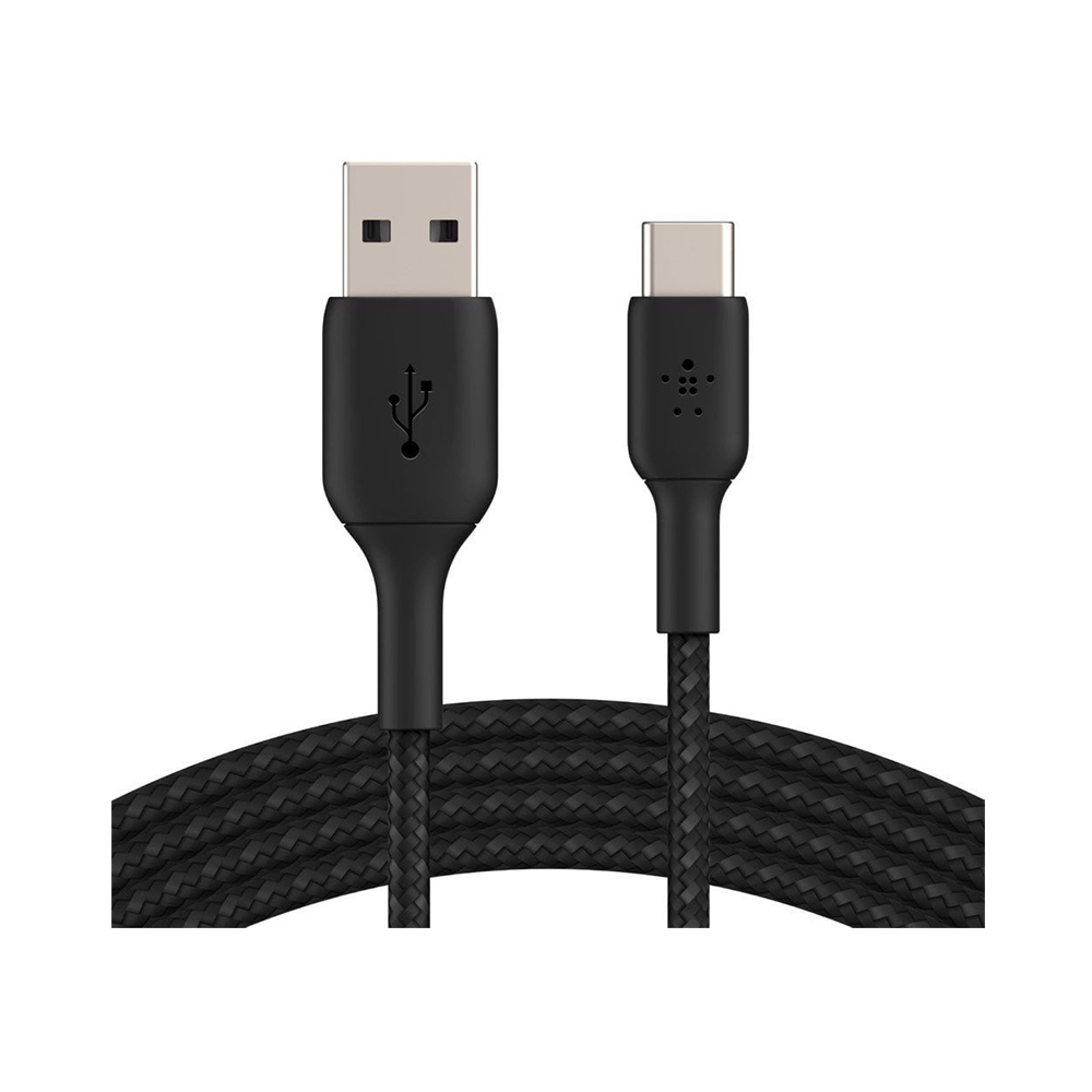 Cáp sạc Belkin BoostCharge USB-C to USB-A 12W 2M Vỏ Dù