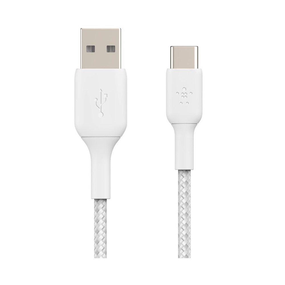 Cáp sạc Belkin BoostCharge USB-C to USB-A 12W 2M Vỏ Dù