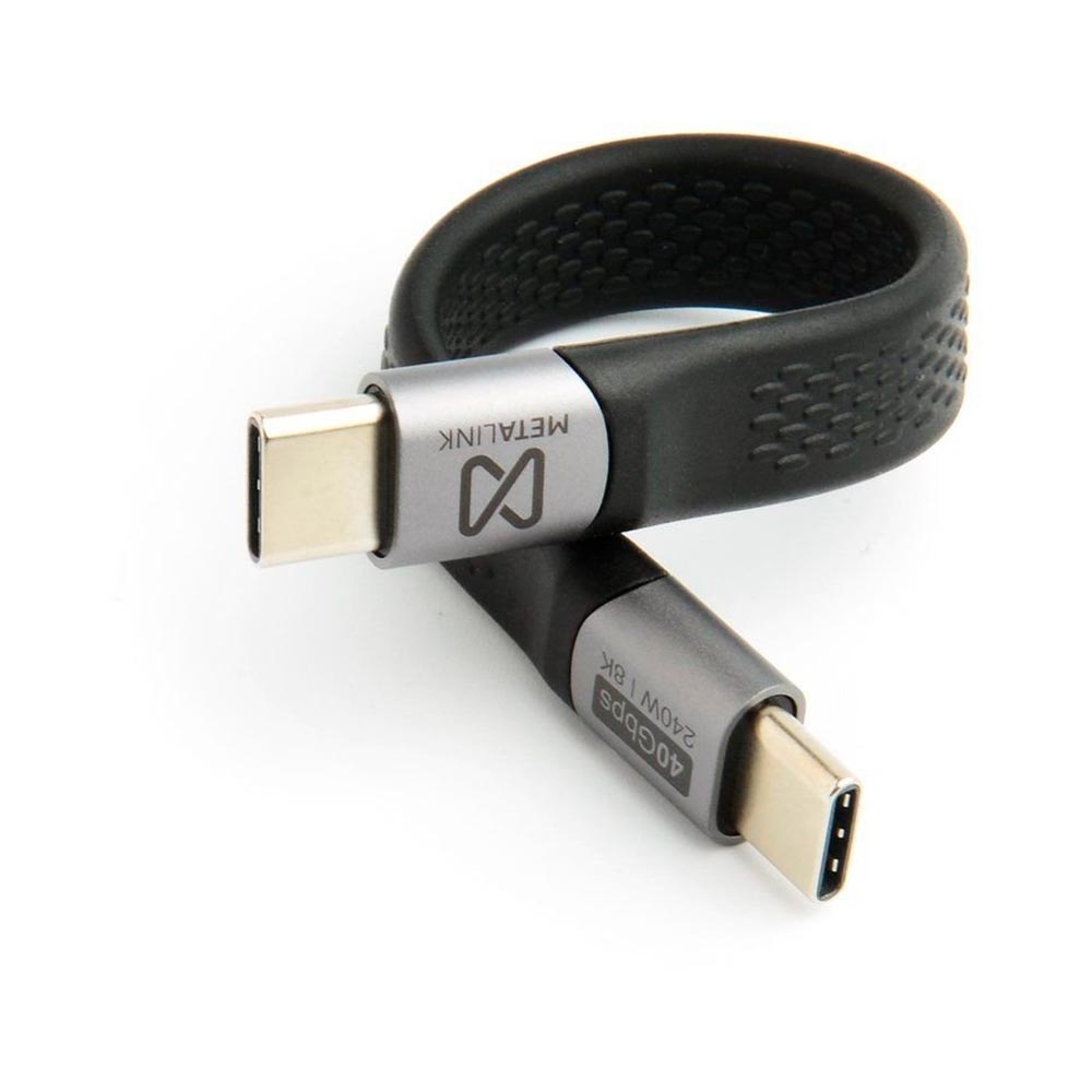 Cáp USB4 METALINK 130mm PD 240W 40Gbps MTC4-13