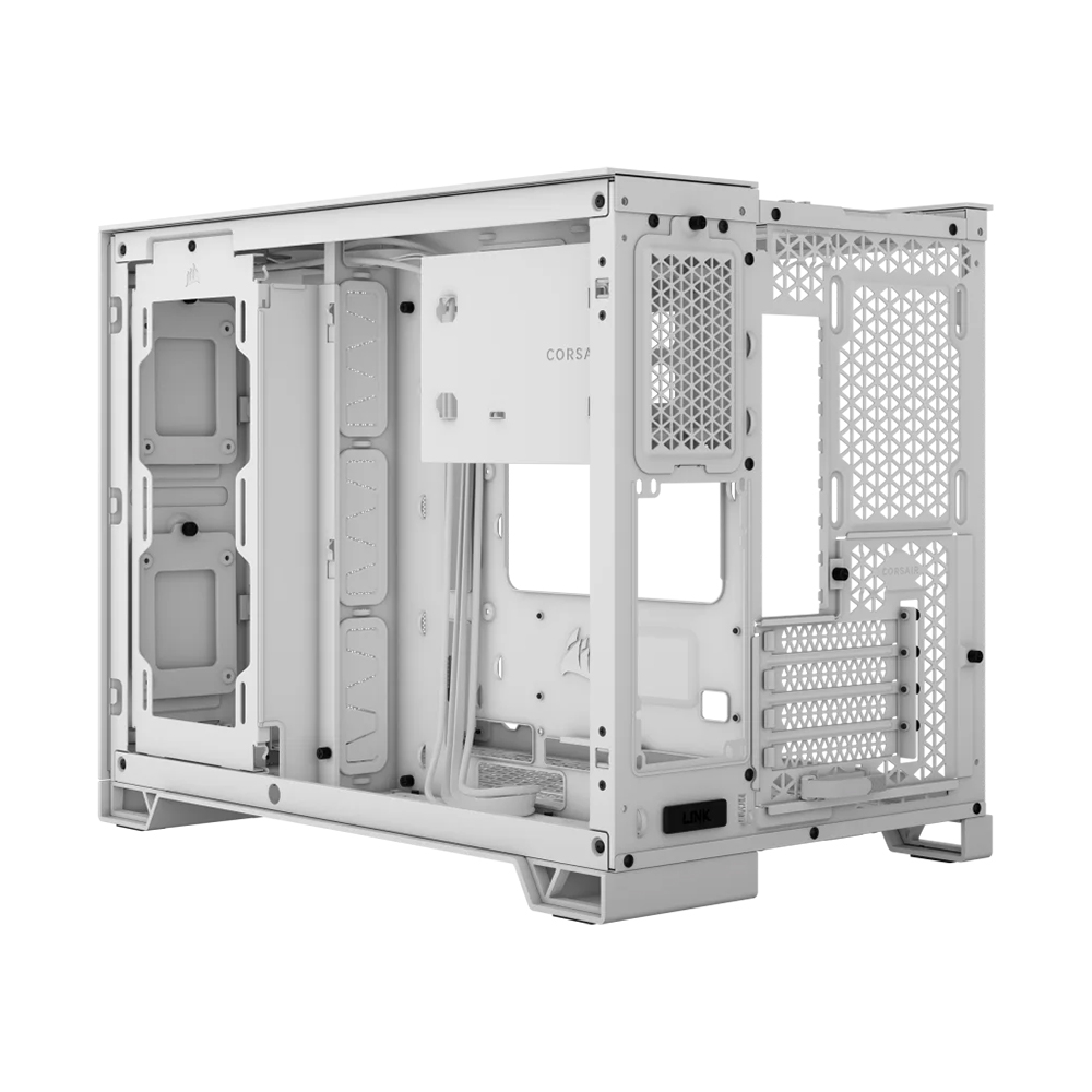 Case máy tính Corsair 2500D Airflow TG White CC-9011264-WW