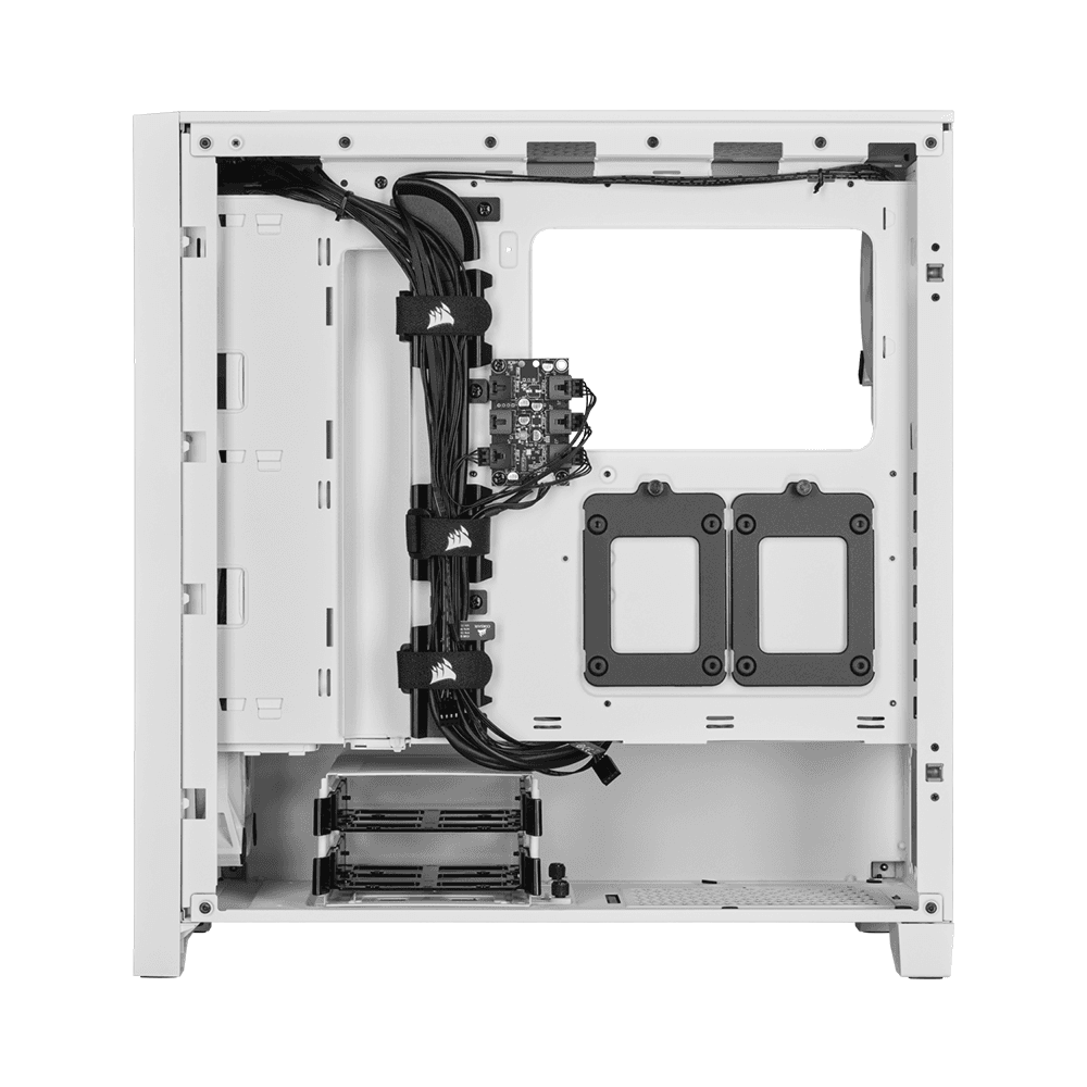 Case máy tính Corsair 4000D RGB Airflow QL True White CC-9011232-WW