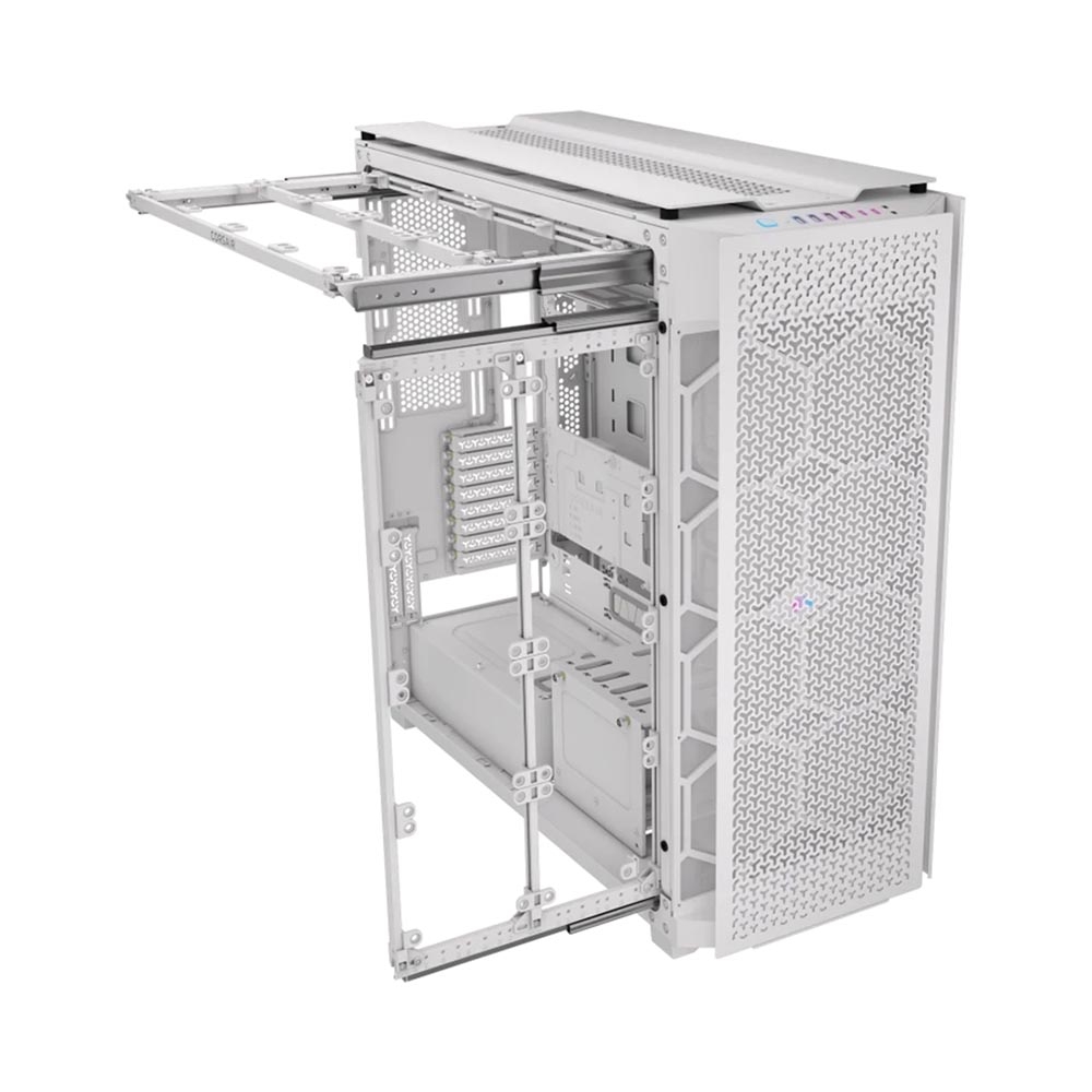 Case máy tính Corsair iCUE LINK 9000D Airflow TG White CC-9011274-WW