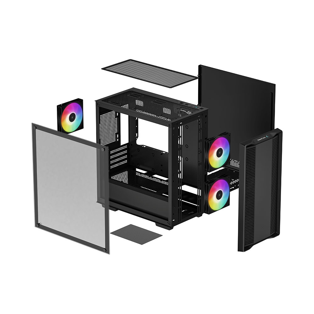 Case máy tính Deepcool CC360 ARGB R-CC360-BKAPM3-G-1
