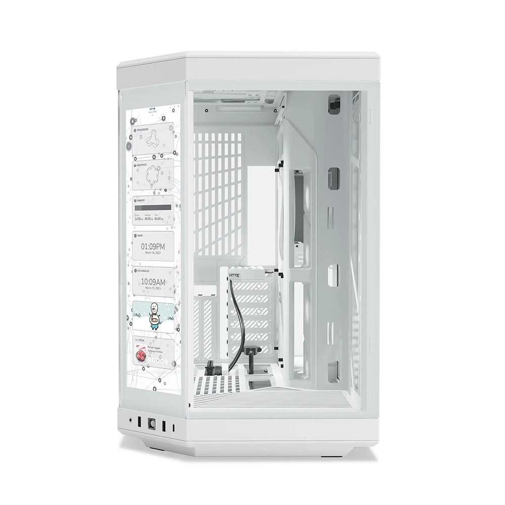 Case máy tính HYTE Y70 Touch Infinite White CS-HYTE-Y70TI-WW