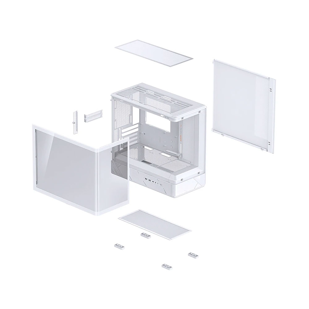 Case máy tính JONSBO D200 White