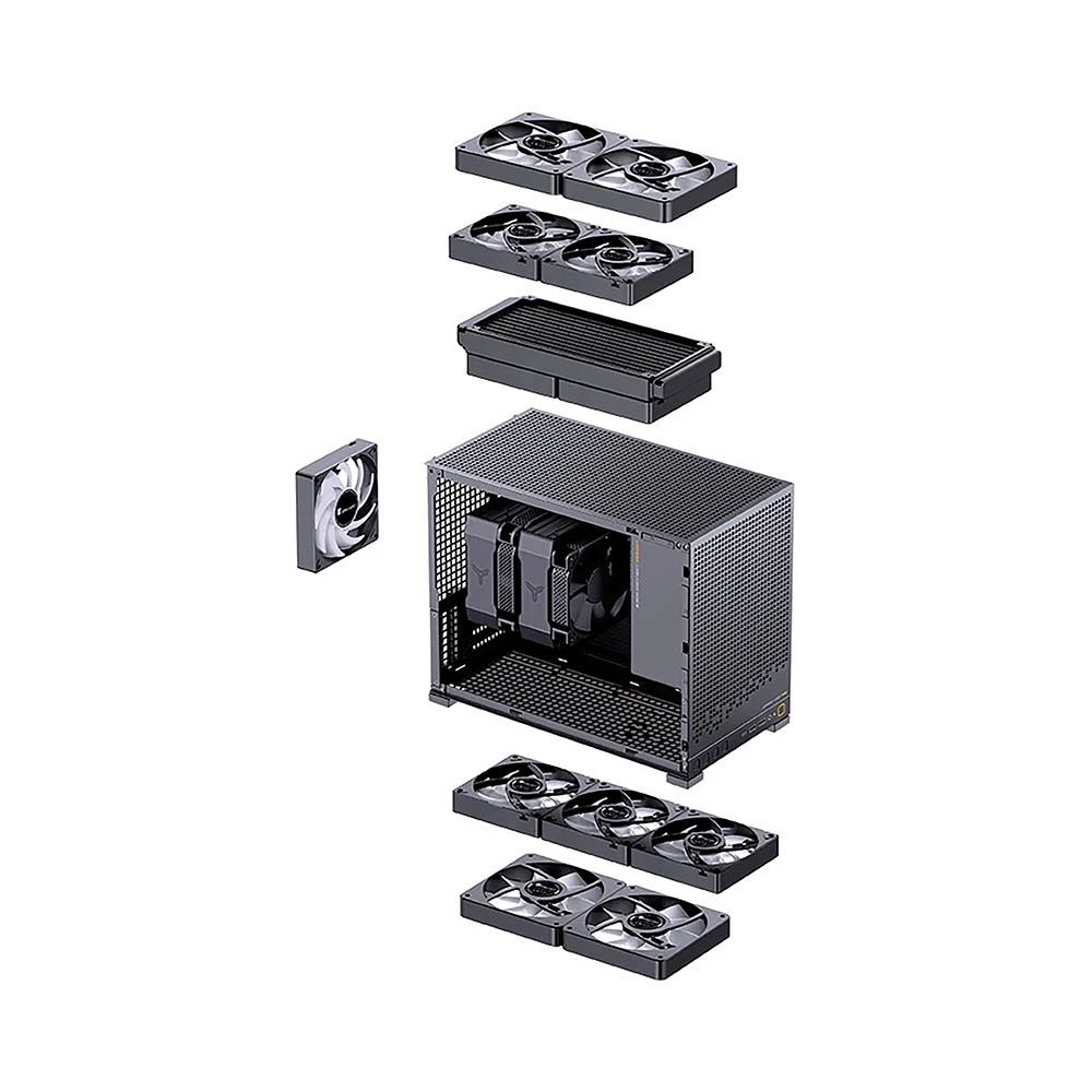 Case máy tính JONSBO D32 PRO Black