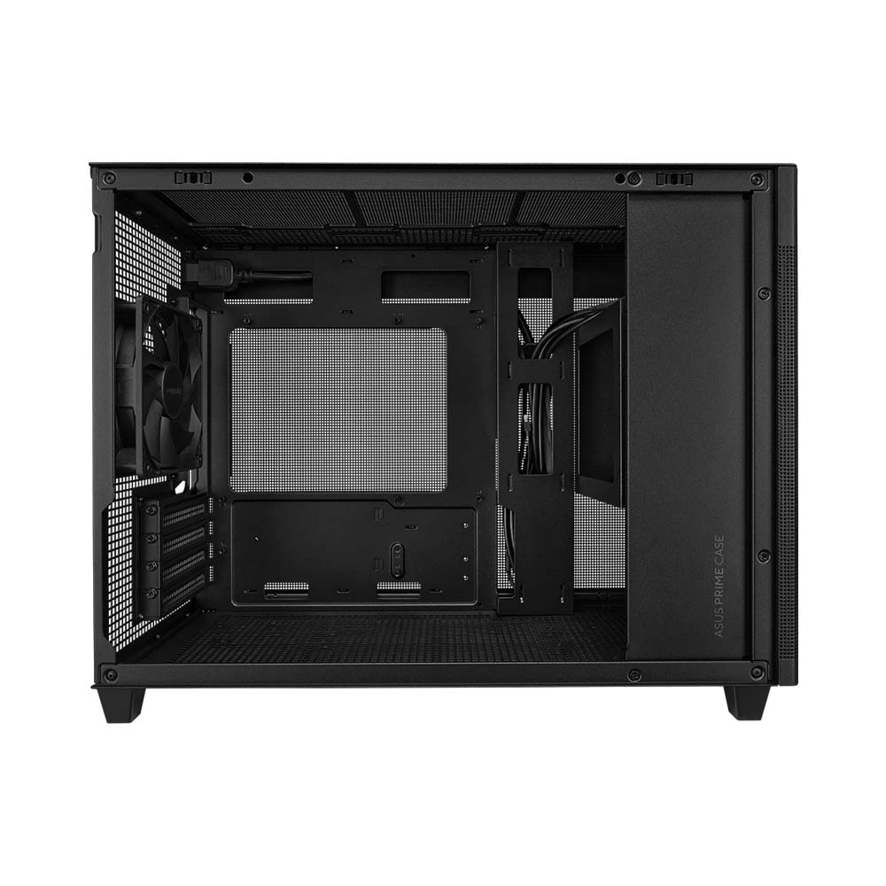 Case máy tính MicroATX Asus Prime AP201 Tempered Glass Black