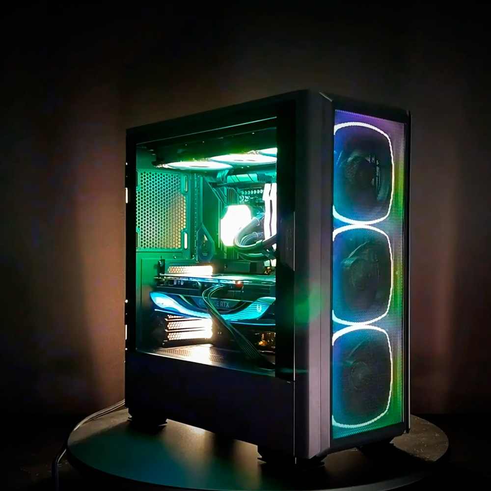 Case máy tính Montech SKY TWO GX ARGB Black CASKYTWOGXBLMT