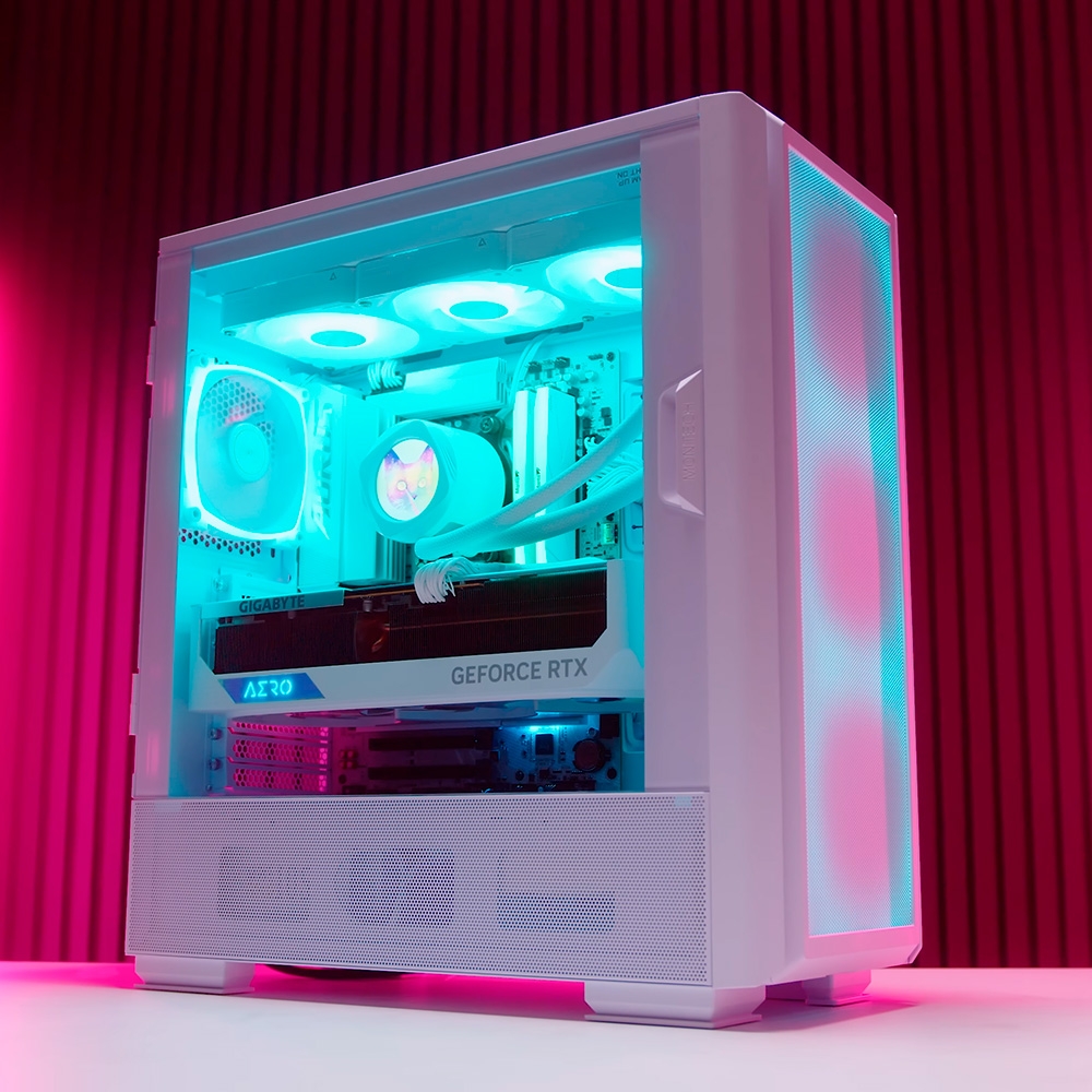 Case máy tính Montech SKY TWO GX ARGB White CASKYTWOGXWHMT