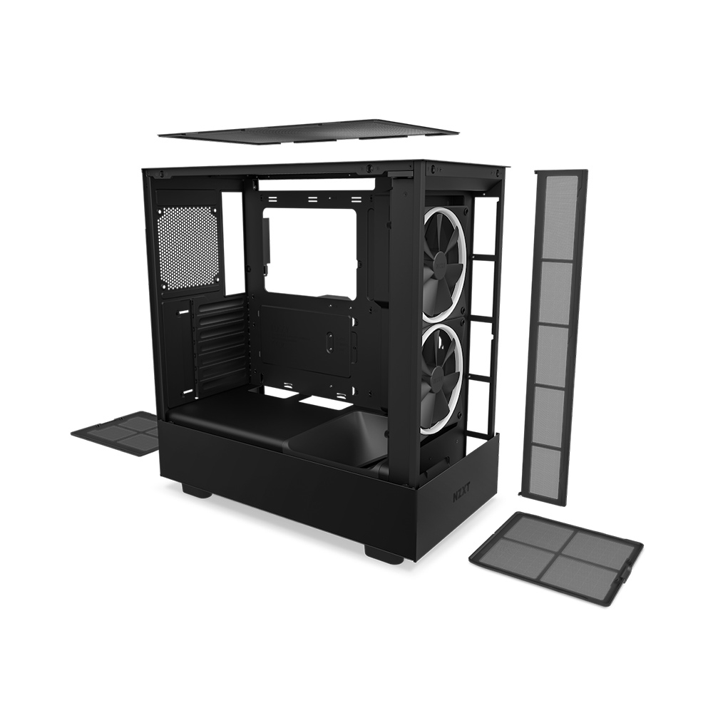 Case máy tính NZXT H5 Elite Black CC-H51EB-01