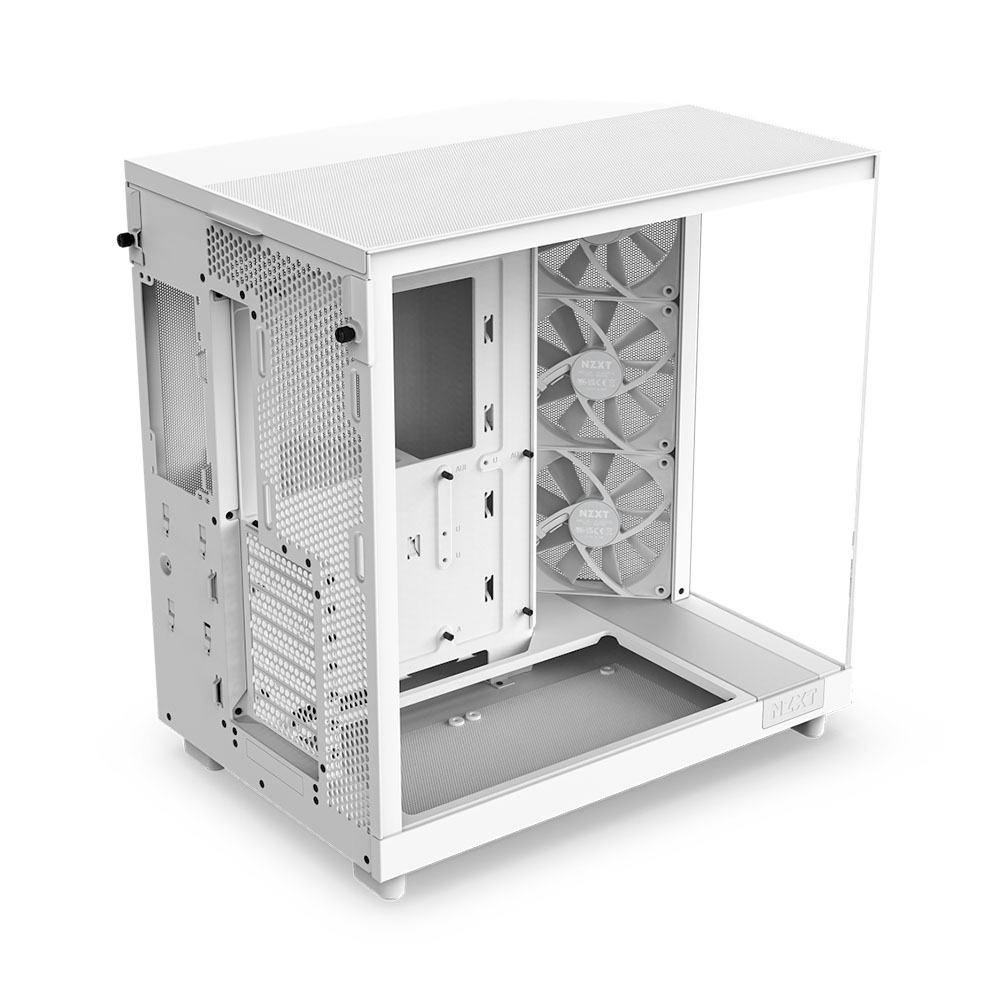 Case máy tính NZXT H6 Flow White CC-H61FW-01