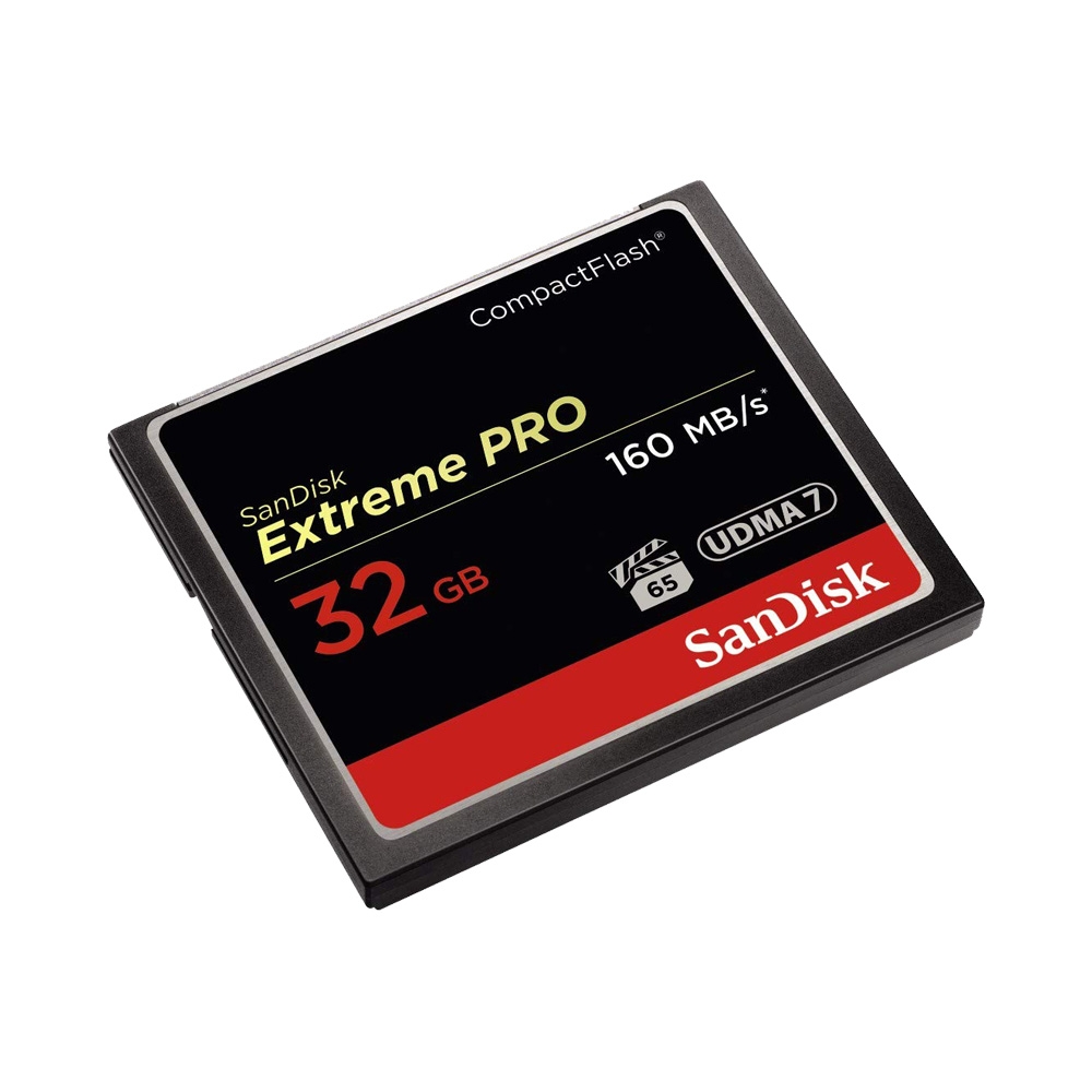 Thẻ Nhớ CompactFlash (CF) SanDisk Extreme Pro 32GB 1067X SDCFXPS-032G-X46