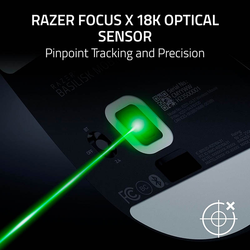 Chuột không dây Razer Basilisk Mobile RZ01-04310100-R3A1