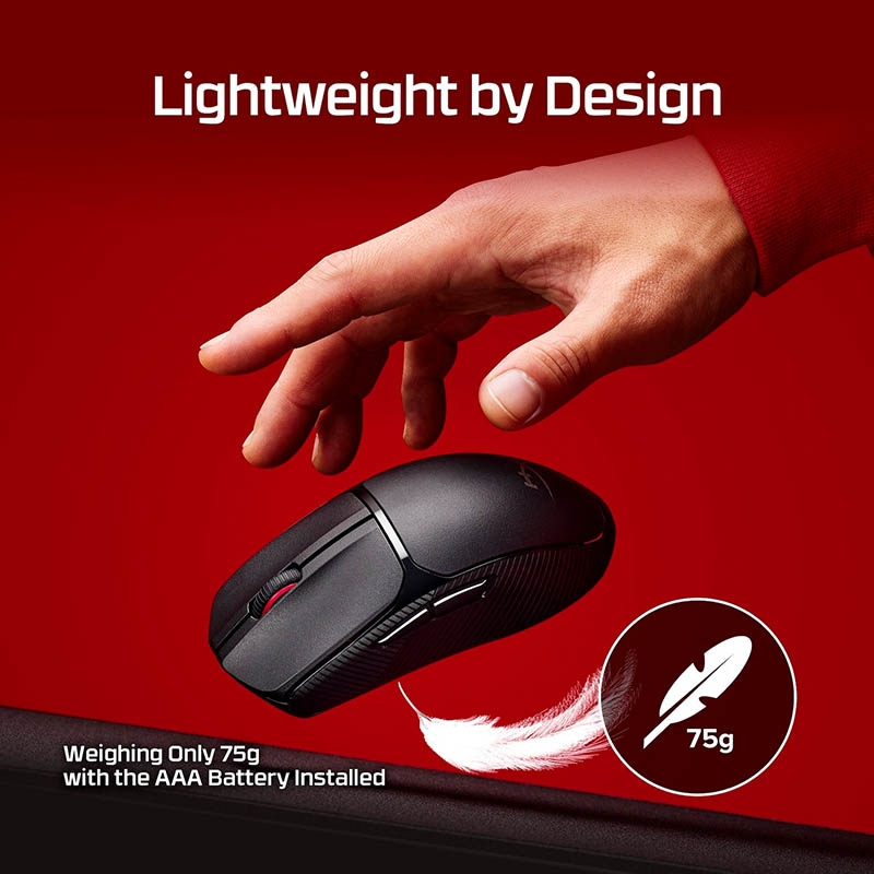 Chuột không dây HyperX Pulsefire Fuse RGB Wireless A1KY6AA