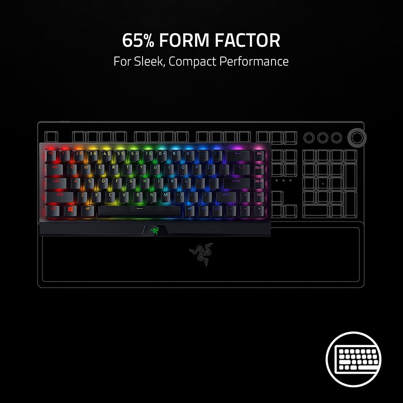 Combo Bàn phím chuột không dây Razer Deathadder V2 x BlackWidow V3 Mini HyperSpeed Wireless