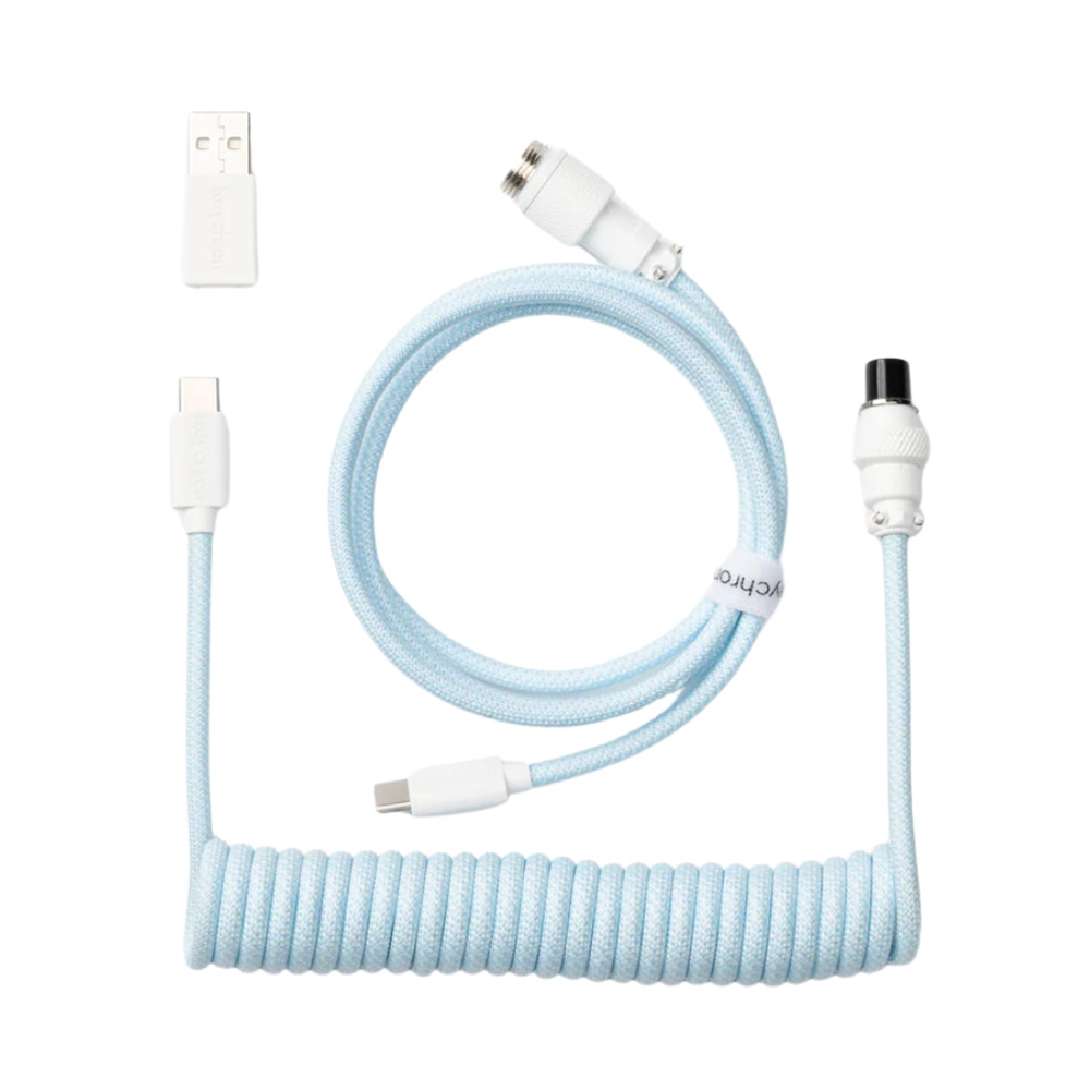 Dây cáp custom Keychron Coiled Aviator Cable