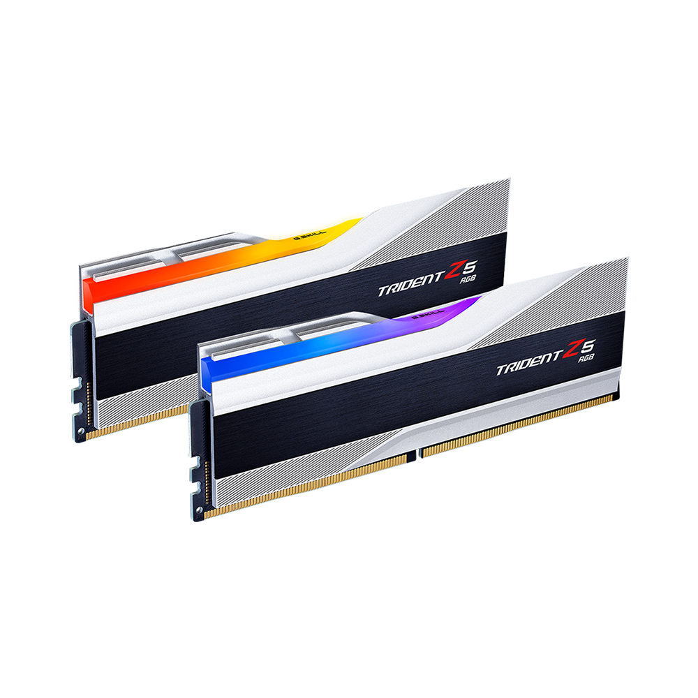 Ram PC G.SKILL Trident Z5 RGB 64GB 6400MHz DDR5 (32GBx2) White F5-6400J3239G32GX2-TZ5RS