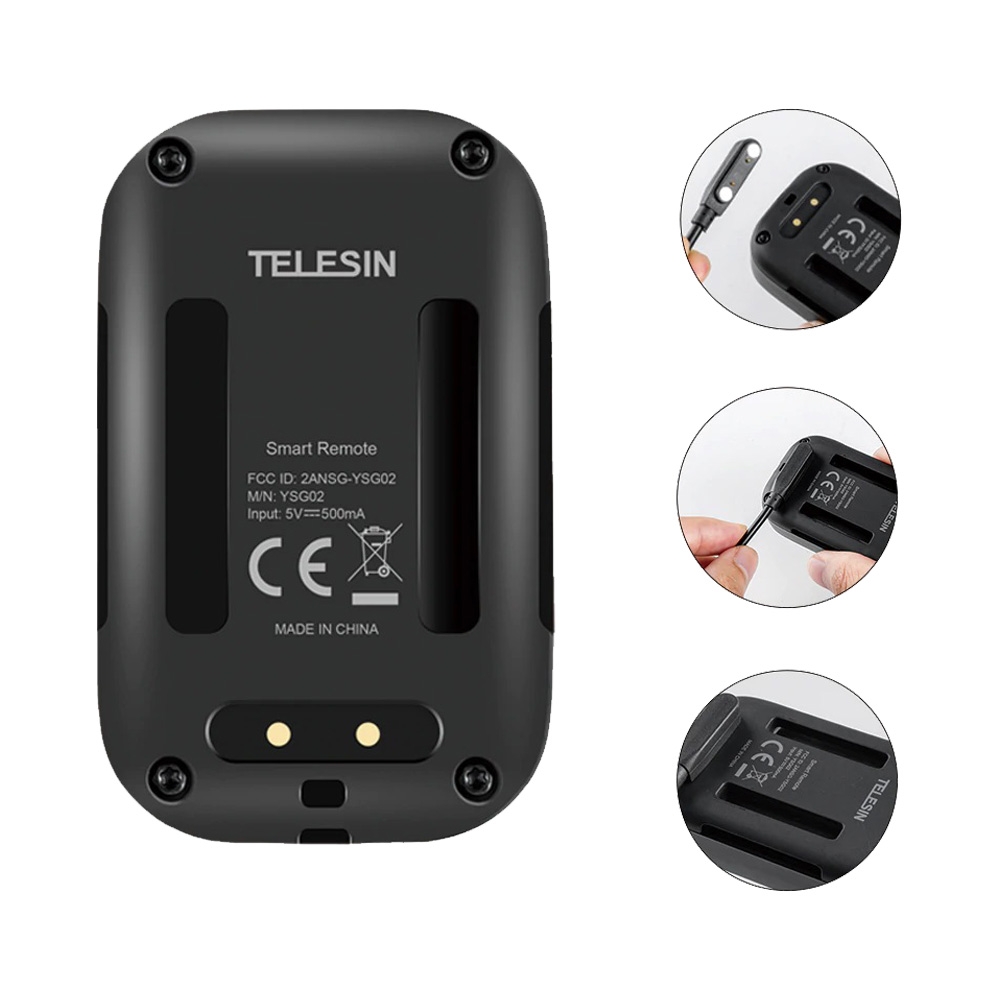 Remote Wifi chống nước TELESIN cho GoPro HERO 8/7/6/5/3/3+/4 Session GP-RMT-T02