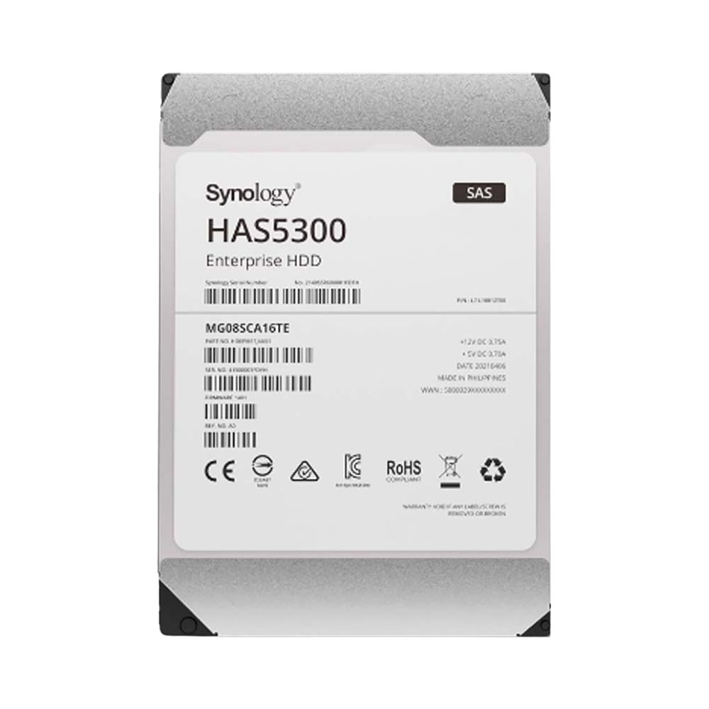 HDD Synology HAS5300 12TB 3.5 inch SAS 256MB Cache 7200RPM HAS5300-12T