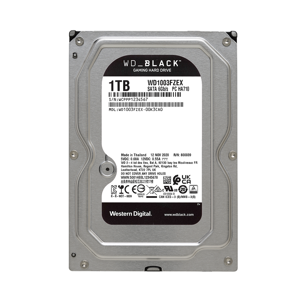 HDD WD Black 1TB 3.5 inch SATA III 64MB Cache 7200RPM WD1003FZEX