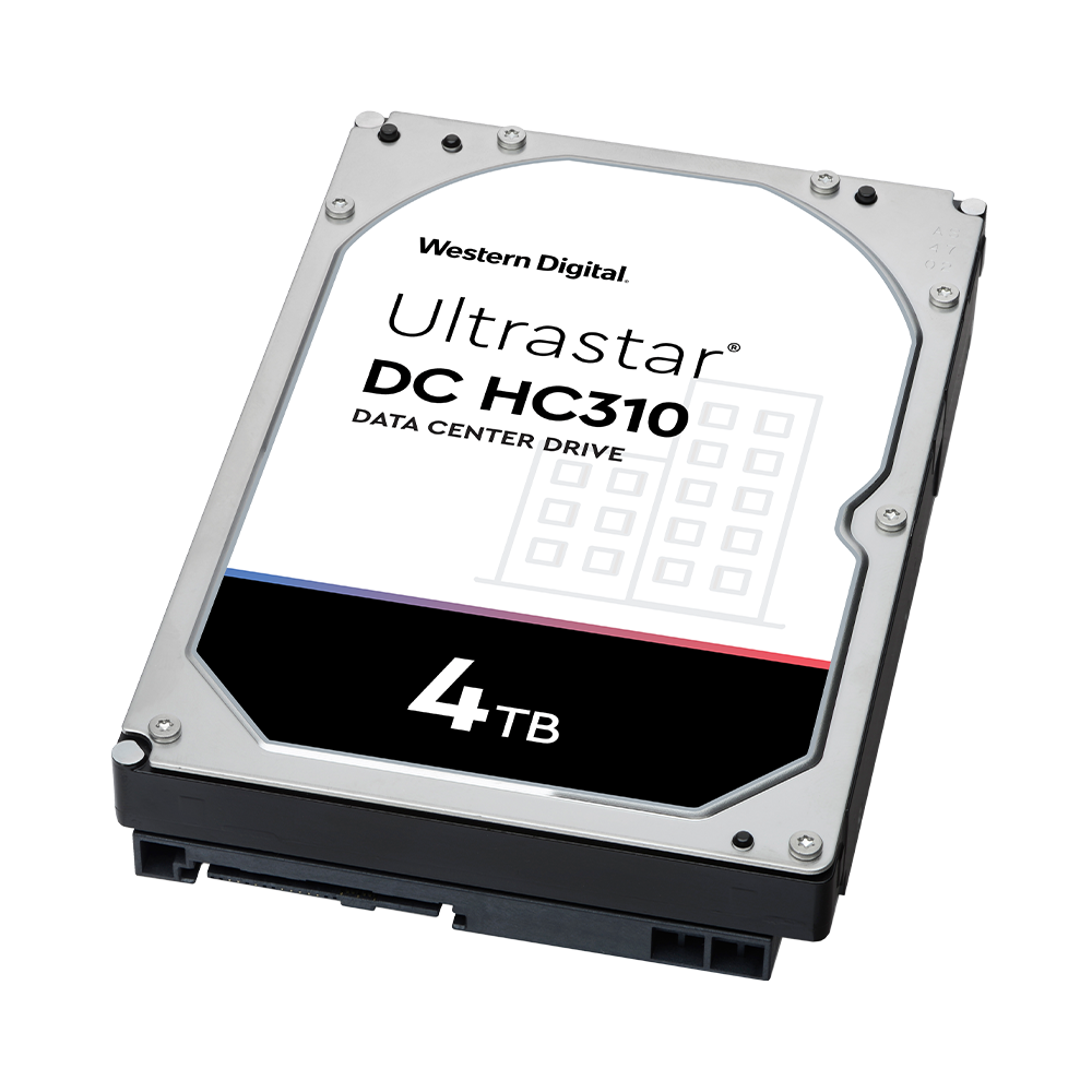 HDD WD Ultrastar HC310 4TB 3.5 inch SATA Ultra 512N SE 7K6 256MB Cache 7200RPM HUS726T4TALA6L4