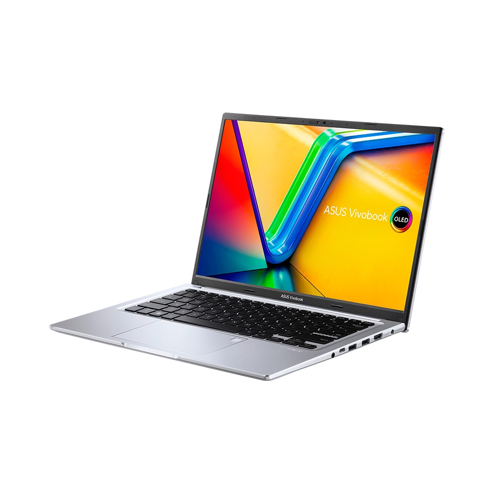 Laptop ASUS Vivobook 14 OLED A1405ZA-KM264W (i5-12500H, Iris Xe Graphics, RAM 16GB, SSD 512GB, 14 Inch 2.8K OLED 90Hz 100% DCI-P3, Win 11)