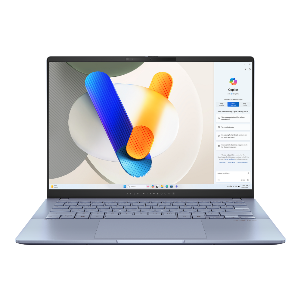 Laptop ASUS Vivobook S 14 OLED S5406SA-PP060WS (Ultra 5 226V, Arc Graphics, RAM 16GB LPDDR5X, SSD 512GB, 14 Inch OLED 3K 120Hz 100% DCI-P3,Win11/OFFICE HS 2021)