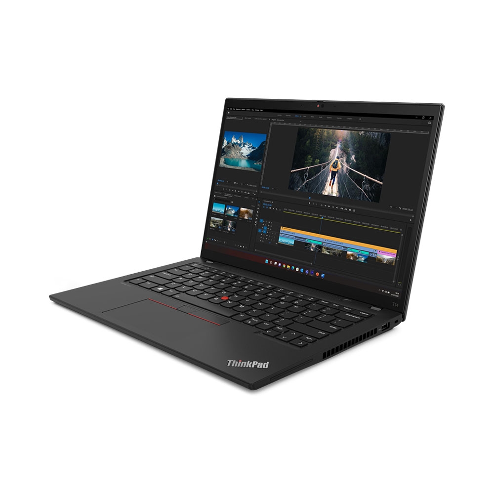 Laptop Lenovo ThinkPad T14 Gen 4 21HD006KVN  (i7-1355U, Iris Xe Graphics, Ram 32GB DDR5, SSD 512GB, 14 Inch IPS 2.2K)