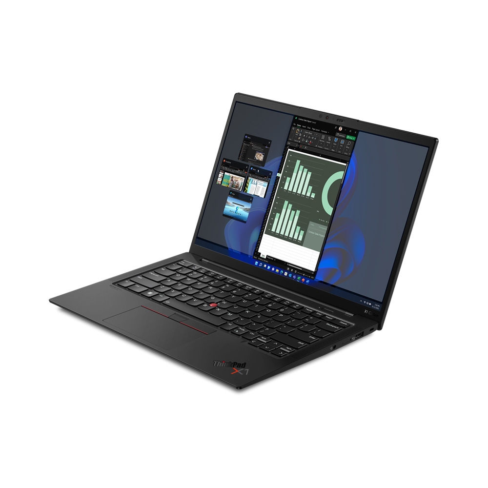 Laptop Lenovo ThinkPad X1 Carbon Gen 10 21CBS22600 (i7-1260P, Iris Xe Graphics, Ram 16GB DDR5, SSD 512GB, 14 Inch IPS WUXGA)