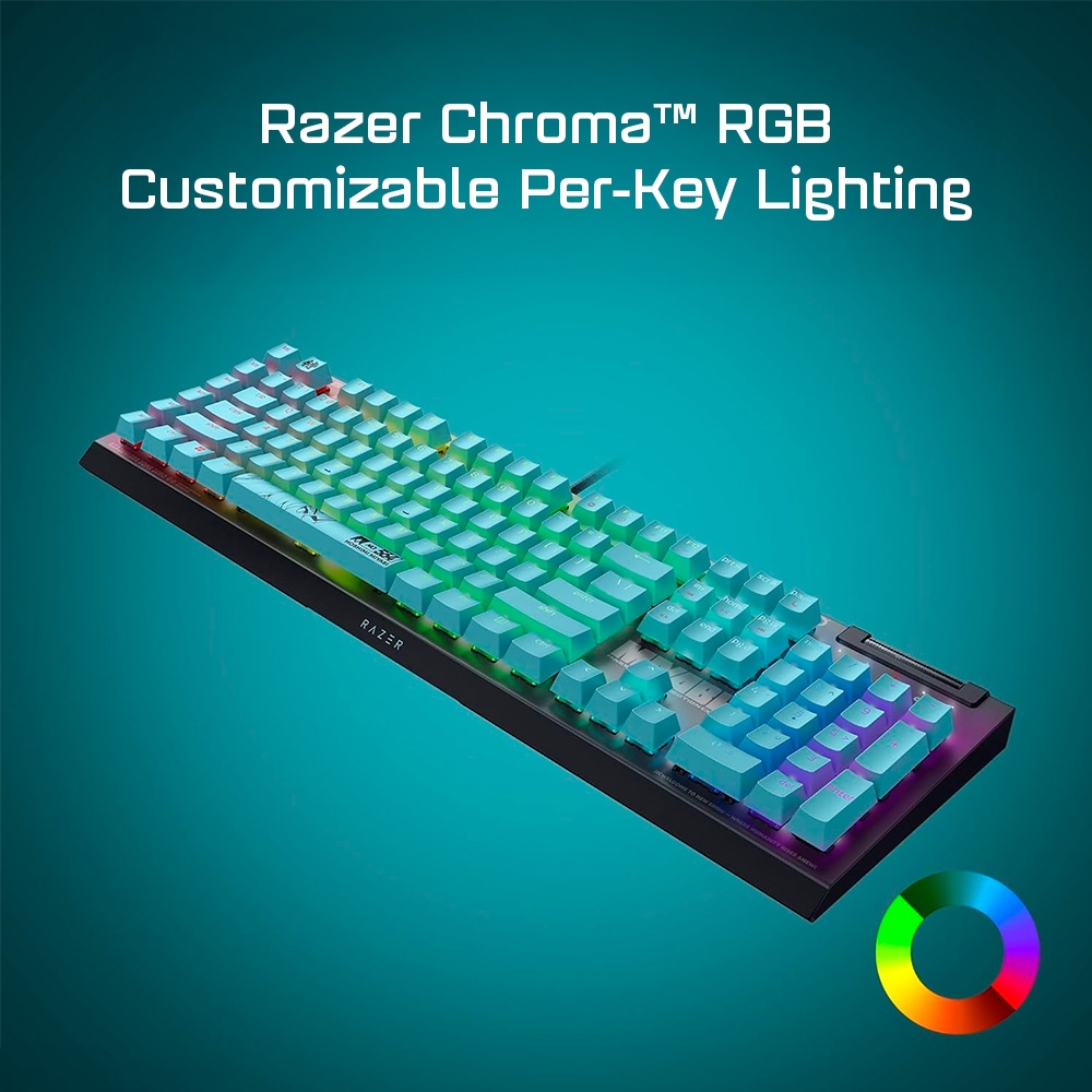 Bàn phím cơ Razer BlackWidow V4 X ZZZ Zenless Zone Zero Edition RZ03-04704300-R3M1